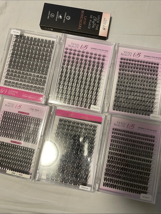 Other - Veyes Beauty Eyelash Cluster Kits and Seal and Bond Glue